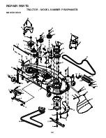 Предварительный просмотр 42 страницы Poulan Pro PR25PH48STB Owner'S Manual