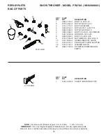 Предварительный просмотр 39 страницы Poulan Pro PR270A Owner'S Manual