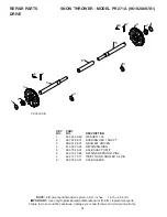 Предварительный просмотр 34 страницы Poulan Pro PR271A Owner'S Manual