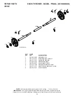 Preview for 34 page of Poulan Pro PR300L Owner'S Manual