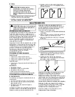 Предварительный просмотр 32 страницы Poulan Pro PR3816 Instruction Manual