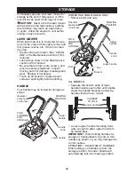 Предварительный просмотр 20 страницы Poulan Pro PR450N20S Operator'S Manual