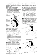 Preview for 10 page of Poulan Pro PR55R21AB Operator'S Manual