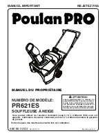 Предварительный просмотр 31 страницы Poulan Pro PR621ES Owner'S Manual