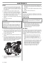 Предварительный просмотр 20 страницы Poulan Pro PR625AWD Operator'S Manual