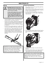 Предварительный просмотр 21 страницы Poulan Pro PR625AWD Operator'S Manual