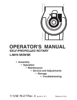 Preview for 1 page of Poulan Pro PR625Y22RHP Operator'S Manual