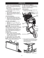 Preview for 16 page of Poulan Pro PR625Y22RHP Operator'S Manual