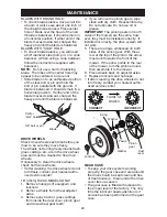 Preview for 24 page of Poulan Pro PR625Y22RHP Operator'S Manual