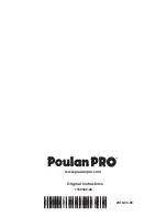 Preview for 28 page of Poulan Pro PR6Y21RP Operator'S Manual