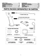 Предварительный просмотр 4 страницы Poulan Pro PR8527ESA Owner'S Manual