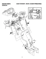 Предварительный просмотр 24 страницы Poulan Pro PR8527ESA Owner'S Manual