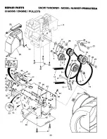 Предварительный просмотр 28 страницы Poulan Pro PR8527ESA Owner'S Manual