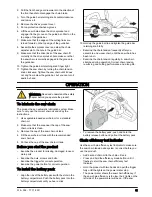 Preview for 11 page of Poulan Pro PRCS16i Operator'S Manual