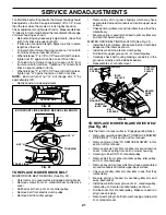 Предварительный просмотр 21 страницы Poulan Pro PRGT2046A Owner'S Manual