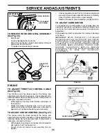 Предварительный просмотр 25 страницы Poulan Pro PRGT2046A Owner'S Manual