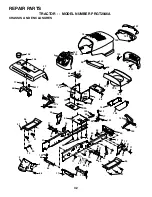 Предварительный просмотр 32 страницы Poulan Pro PRGT2046A Owner'S Manual