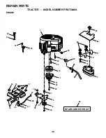 Предварительный просмотр 38 страницы Poulan Pro PRGT2046A Owner'S Manual