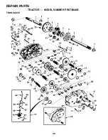 Предварительный просмотр 46 страницы Poulan Pro PRGT2046B Owner'S Manual