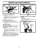 Preview for 25 page of Poulan Pro PRGT22H50B Owner'S Manual