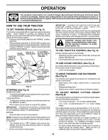 Предварительный просмотр 12 страницы Poulan Pro PRGT22H50C Owner'S Manual