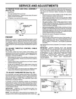 Preview for 23 page of Poulan Pro PRK17H42STA Owner'S Manual