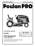 Poulan Pro Pro 418767 Operator'S Manual preview