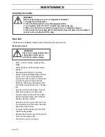 Preview for 44 page of Poulan Pro Pro 925 ZX, Pro 950 ZX Operator'S Manual