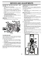 Preview for 22 page of Poulan Pro Pro PB195H42LTX Operator'S Manual