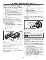 Preview for 23 page of Poulan Pro Pro PB195H42LTX Operator'S Manual