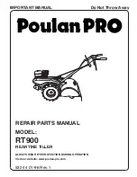 Preview for 1 page of Poulan Pro Pro RT900 Repair Parts Manual