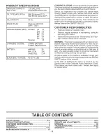 Preview for 4 page of Poulan Pro PXT15538 Operator'S Manual