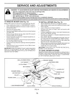 Preview for 16 page of Poulan Pro PXT15538 Operator'S Manual