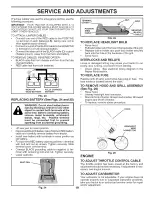 Preview for 19 page of Poulan Pro PXT15538 Operator'S Manual