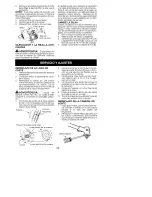 Предварительный просмотр 20 страницы Poulan Pro SM132 Instruction Manual