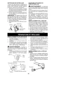 Предварительный просмотр 33 страницы Poulan Pro SM132 Instruction Manual