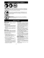 Preview for 3 page of Poulan Pro SM400 Instruction Manual