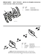 Предварительный просмотр 5 страницы Poulan Pro SNOW THROWER XT824ES Illustrated Parts List