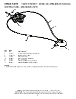 Предварительный просмотр 6 страницы Poulan Pro SNOW THROWER XT824ES Illustrated Parts List