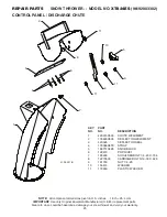 Предварительный просмотр 7 страницы Poulan Pro SNOW THROWER XT824ES Illustrated Parts List