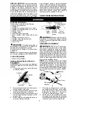 Preview for 4 page of Poulan Pro U4000C Instruction Manual