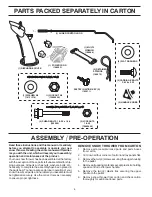 Предварительный просмотр 4 страницы Poulan Pro XT 429837 Owner'S Manual