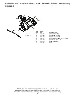 Предварительный просмотр 29 страницы Poulan Pro XT 429837 Owner'S Manual