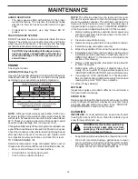 Preview for 14 page of Poulan Pro XT 430352 Owner'S Manual