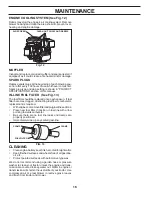 Preview for 16 page of Poulan Pro XT 431147 Operator'S Manual