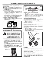 Preview for 20 page of Poulan Pro XT 431147 Operator'S Manual