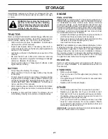 Preview for 21 page of Poulan Pro XT 431147 Operator'S Manual