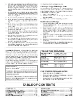 Preview for 3 page of Poulan Pro XT 436838 Owner'S Manual