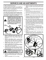 Preview for 17 page of Poulan Pro XT 436838 Owner'S Manual