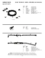 Предварительный просмотр 36 страницы Poulan Pro XT 436840 Owner'S Manual